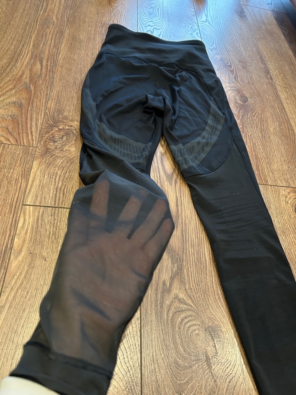 Reebok Kids Black High-Rise Performance Leggings